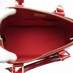 Louis Vuitton Red Vernis Alma Cerise Handbag